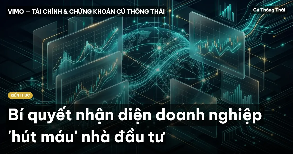 Bí quyết nhận diện doanh nghiệp 'hút máu' nhà đầu tư