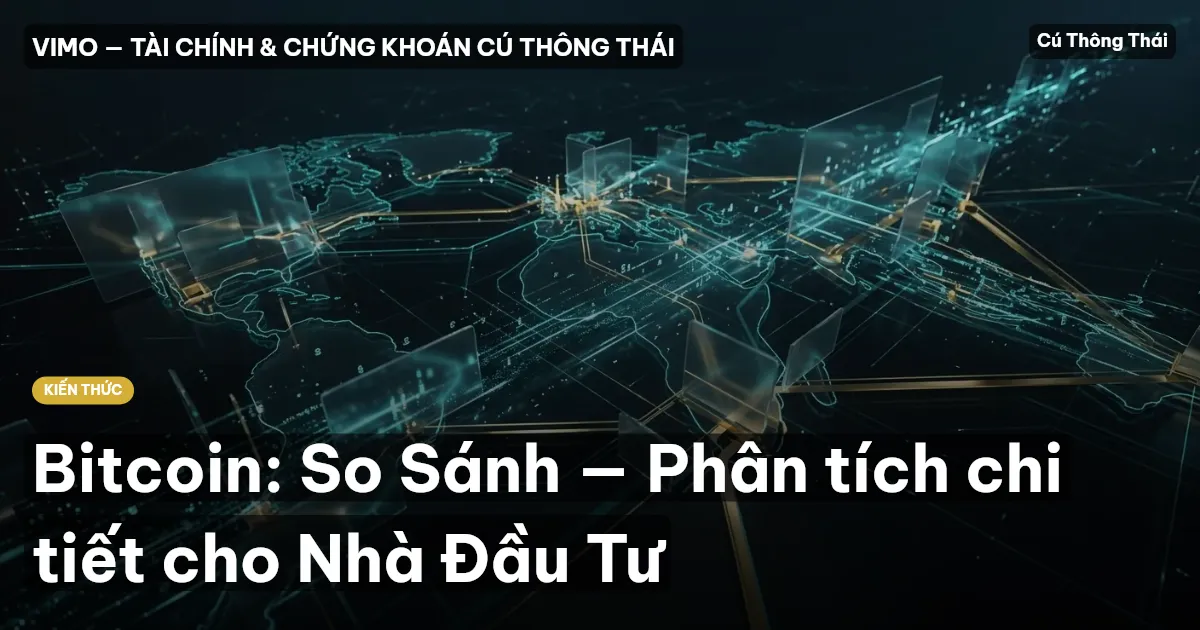 Bitcoin: So Sánh — Phân tích chi tiết cho Nhà Đầu Tư