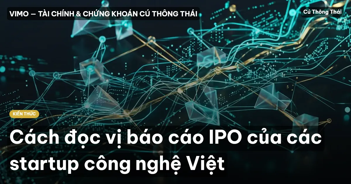Cách đọc vị báo cáo IPO của các startup công nghệ Việt