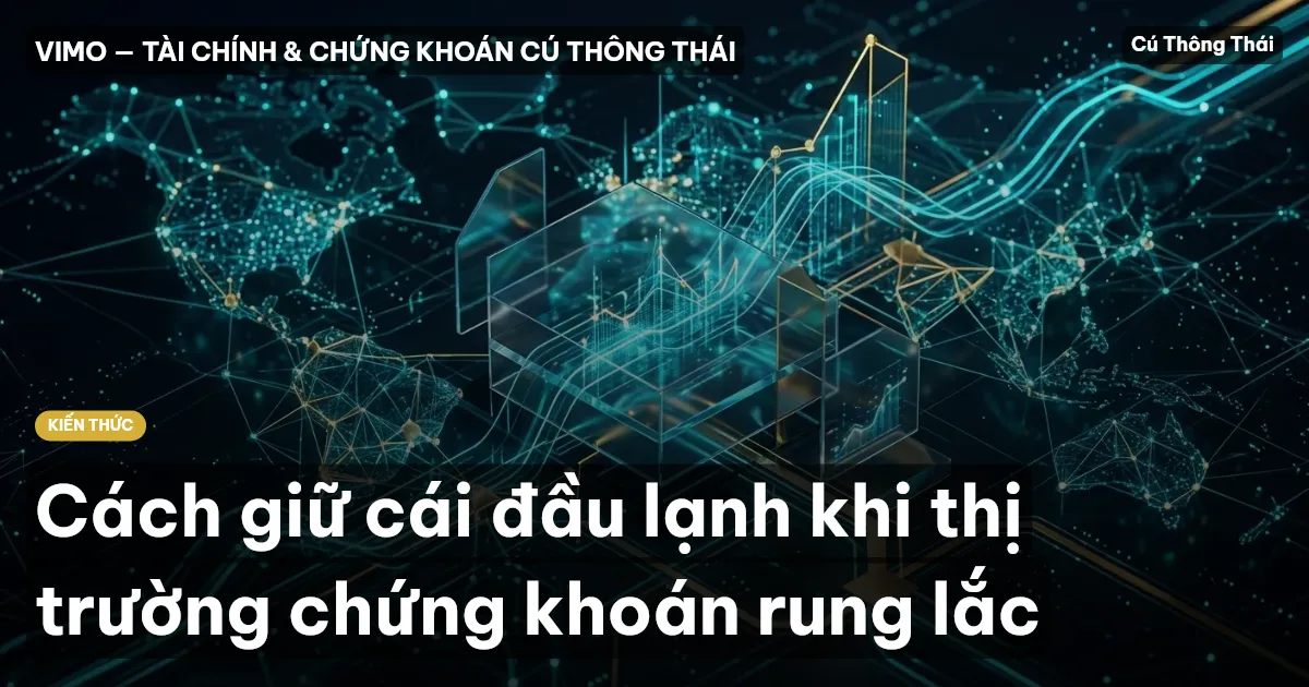 Cách giữ cái đầu lạnh khi thị trường chứng khoán rung lắc