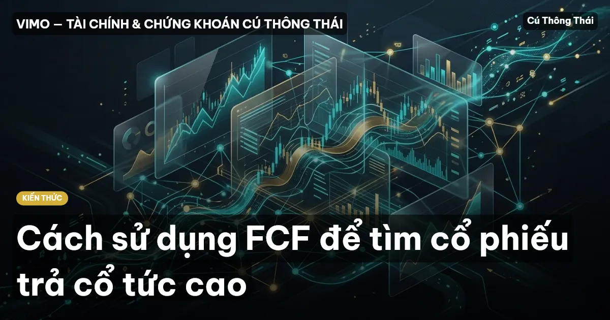 Cách sử dụng FCF để tìm cổ phiếu trả cổ tức cao