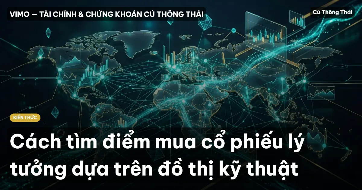 Cách tìm điểm mua cổ phiếu lý tưởng dựa trên đồ thị kỹ thuật