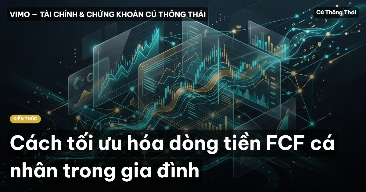 Cách tối ưu hóa dòng tiền FCF cá nhân trong gia đình