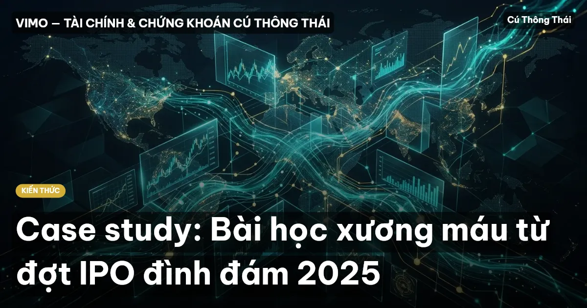 Case study: Bài học xương máu từ đợt IPO đình đám 2025