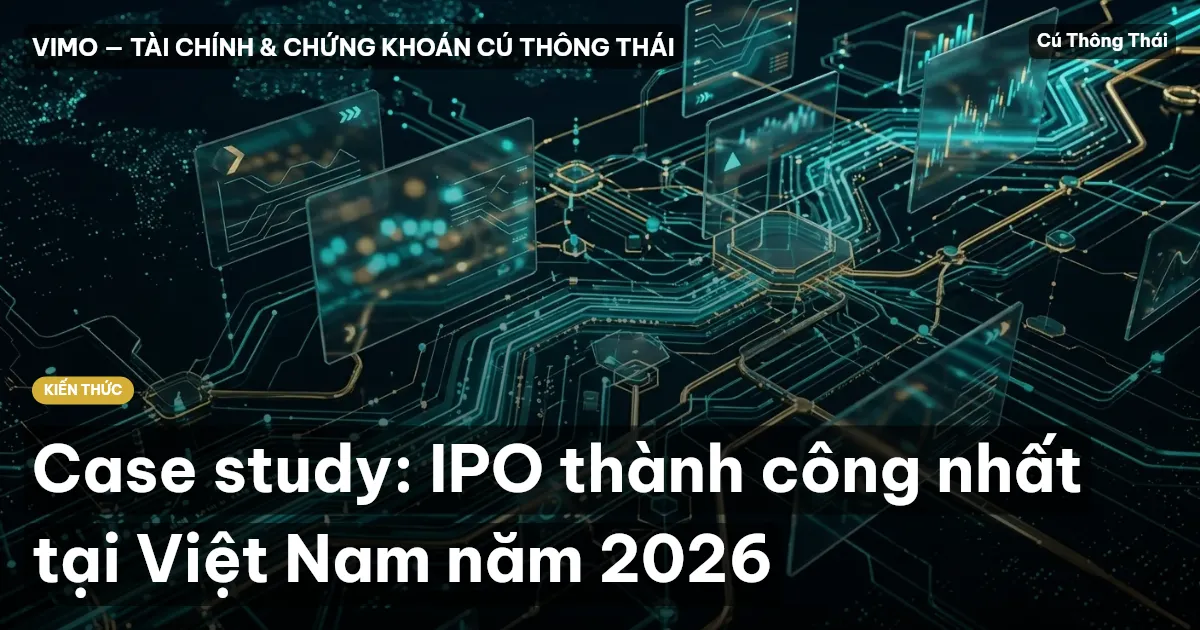 Case study: IPO thành công nhất tại Việt Nam năm 2026