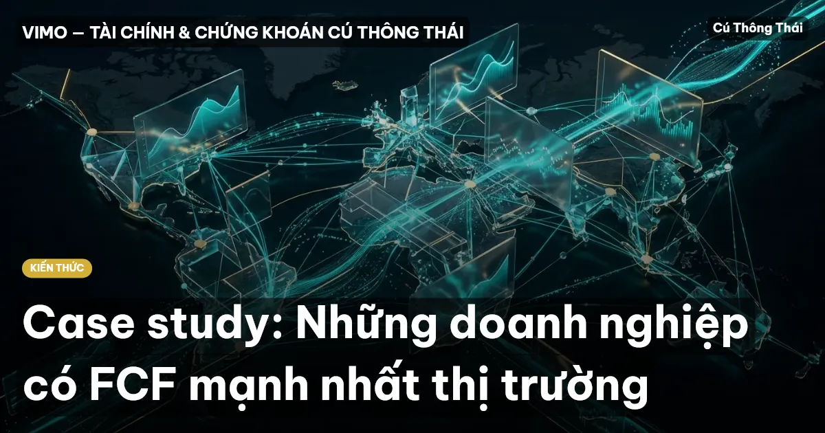 Case study: Những doanh nghiệp có FCF mạnh nhất thị trường