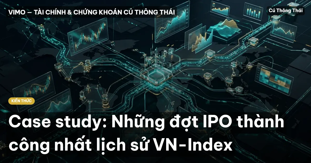 Case study: Những đợt IPO thành công nhất lịch sử VN-Index