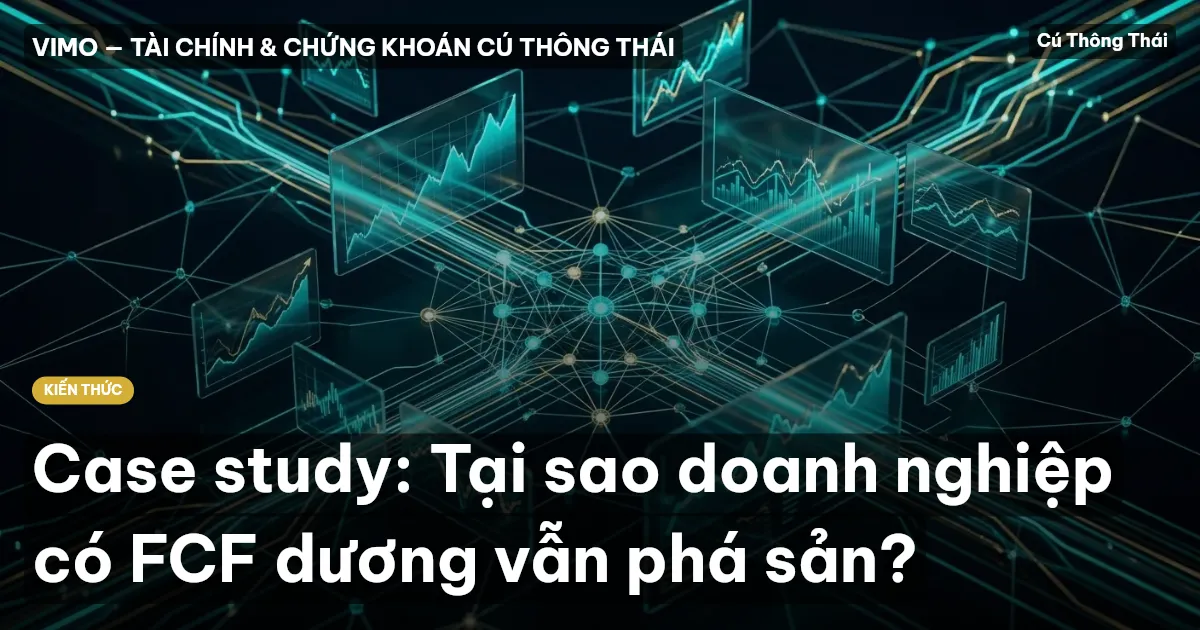 Case study: Tại sao doanh nghiệp có FCF dương vẫn phá sản?