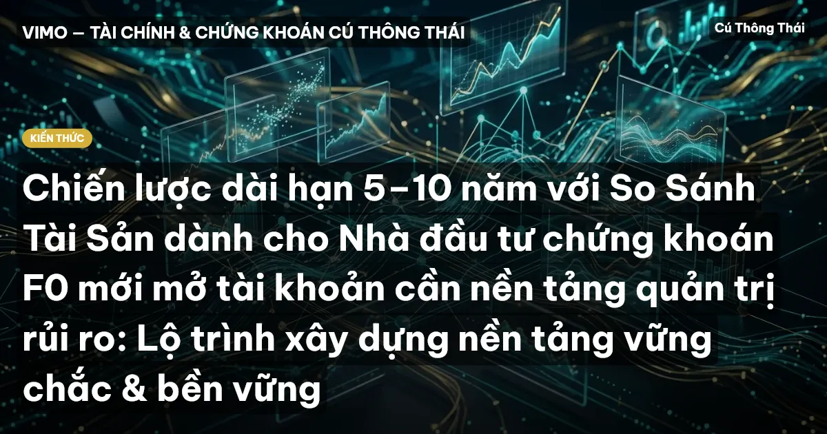 Chiến lược dài hạn 5–10 năm với So Sánh Tài Sản dành cho Nhà đầu tư chứng khoán F0 mới mở tài khoản cần nền tảng quản trị rủi ro: Lộ trình xây dựng nền tảng vững chắc & bền vững