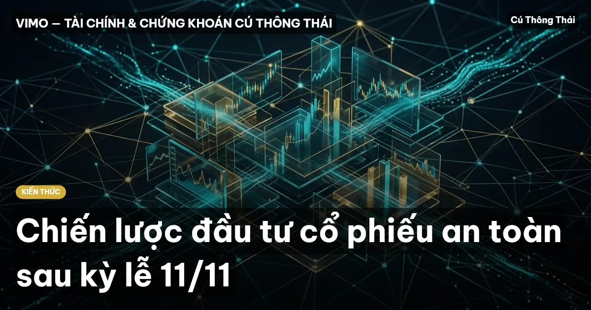 Chiến lược đầu tư cổ phiếu an toàn sau kỳ lễ 11/11
