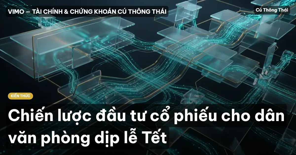 Chiến lược đầu tư cổ phiếu cho dân văn phòng dịp lễ Tết