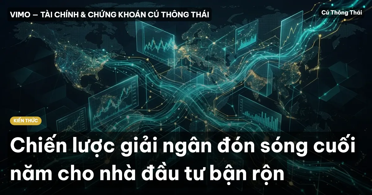 Chiến lược giải ngân đón sóng cuối năm cho nhà đầu tư bận rộn