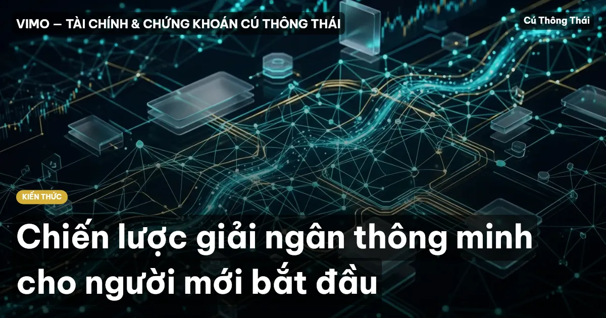 Chiến lược giải ngân thông minh cho người mới bắt đầu
