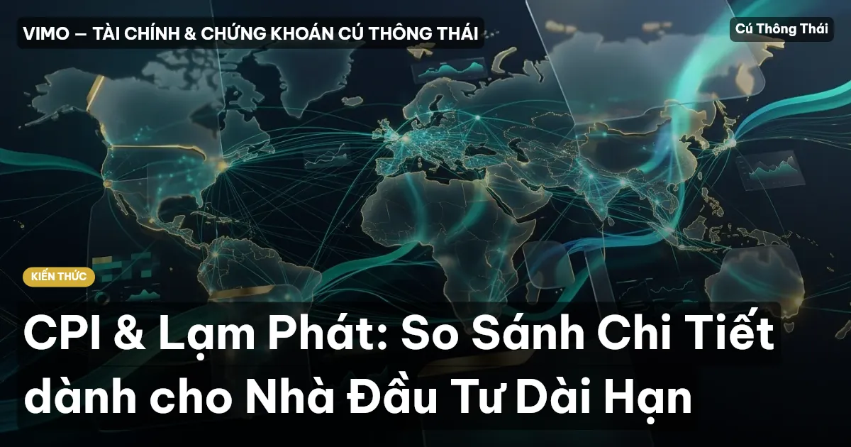 CPI & Lạm Phát: So Sánh Chi Tiết dành cho Nhà Đầu Tư Dài Hạn
