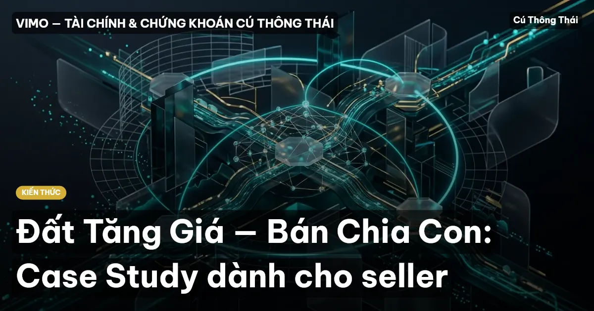 Đất Tăng Giá — Bán Chia Con: Case Study dành cho seller