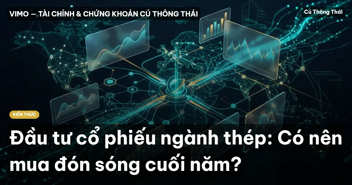 Đầu tư cổ phiếu ngành thép: Có nên mua đón sóng cuối năm?