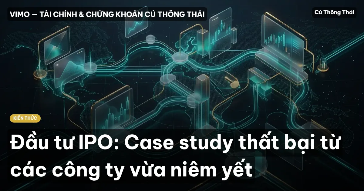 Đầu tư IPO: Case study thất bại từ các công ty vừa niêm yết