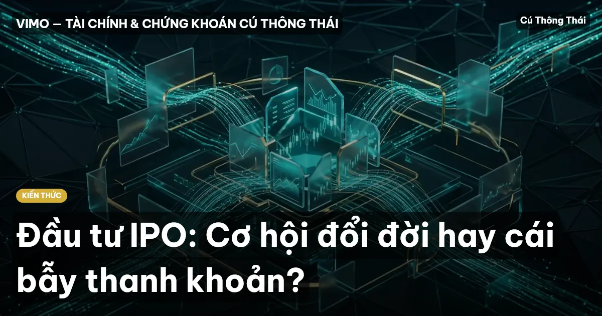 Đầu tư IPO: Cơ hội đổi đời hay cái bẫy thanh khoản?