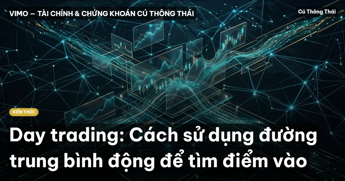Day trading: Cách sử dụng đường trung bình động để tìm điểm vào