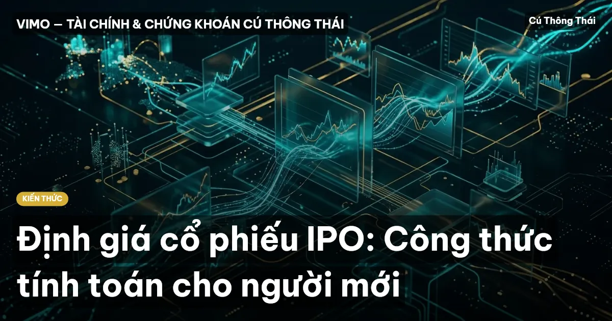 Định giá cổ phiếu IPO: Công thức tính toán cho người mới