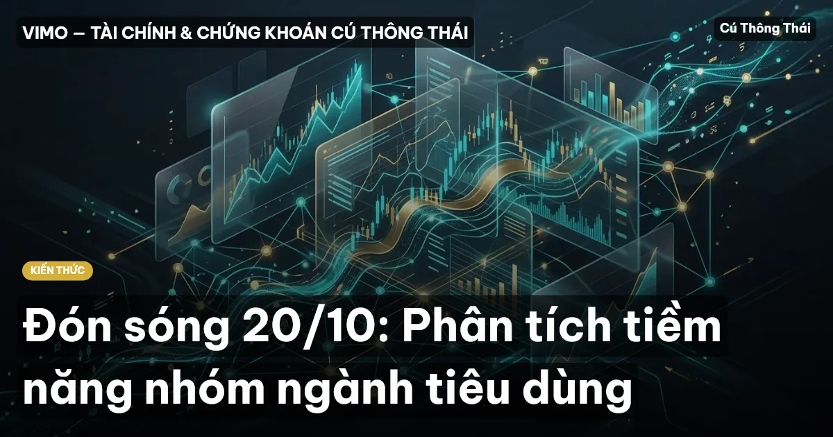 Đón sóng 20/10: Phân tích tiềm năng nhóm ngành tiêu dùng