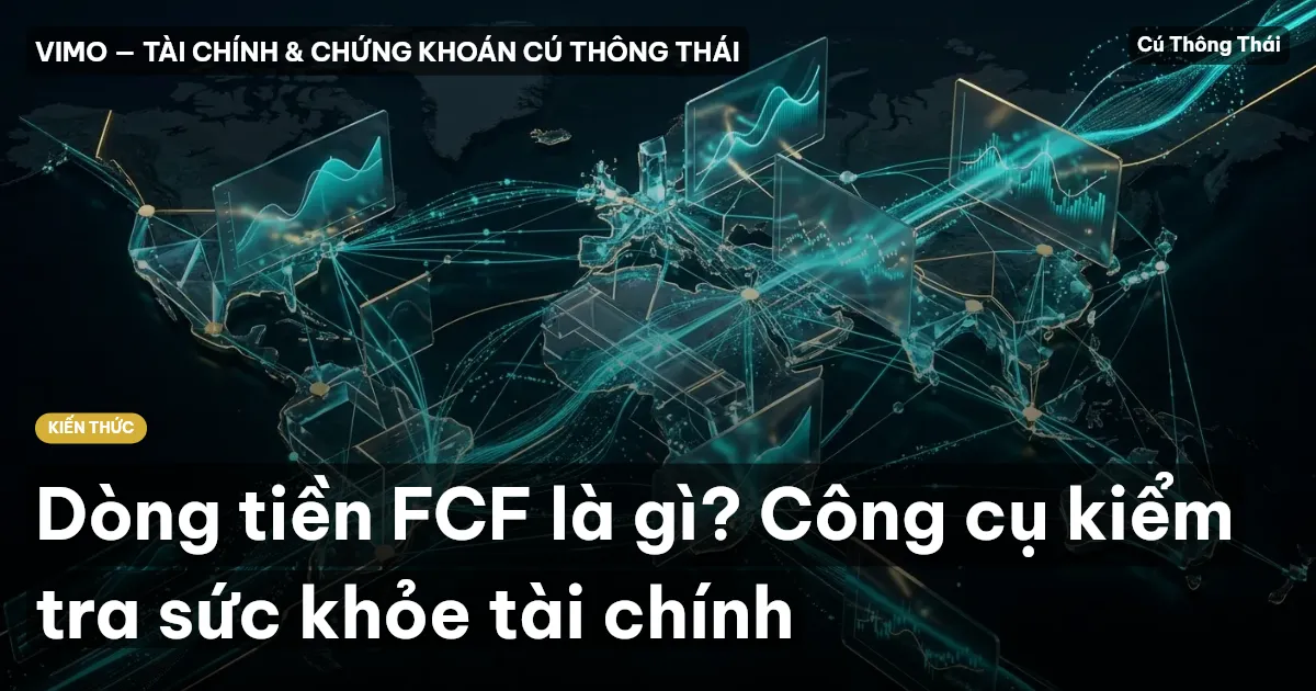 Dòng tiền FCF là gì? Công cụ kiểm tra sức khỏe tài chính