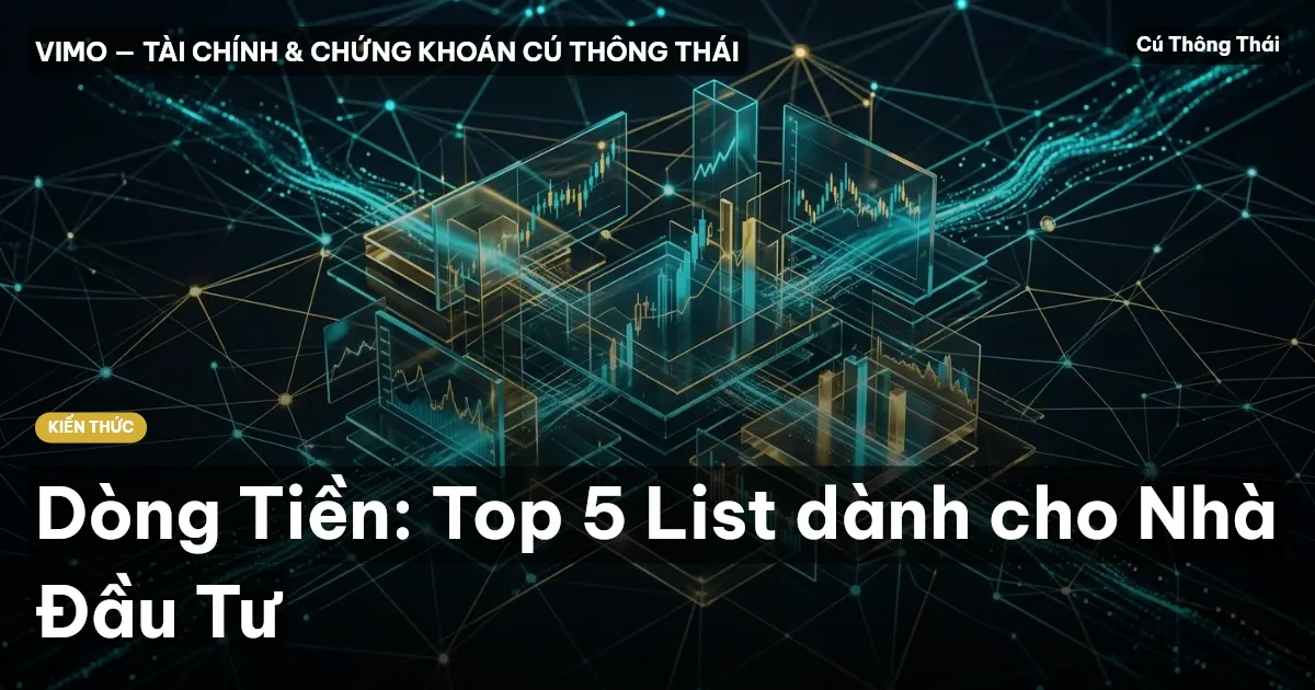 Dòng Tiền: Top 5 List dành cho Nhà Đầu Tư