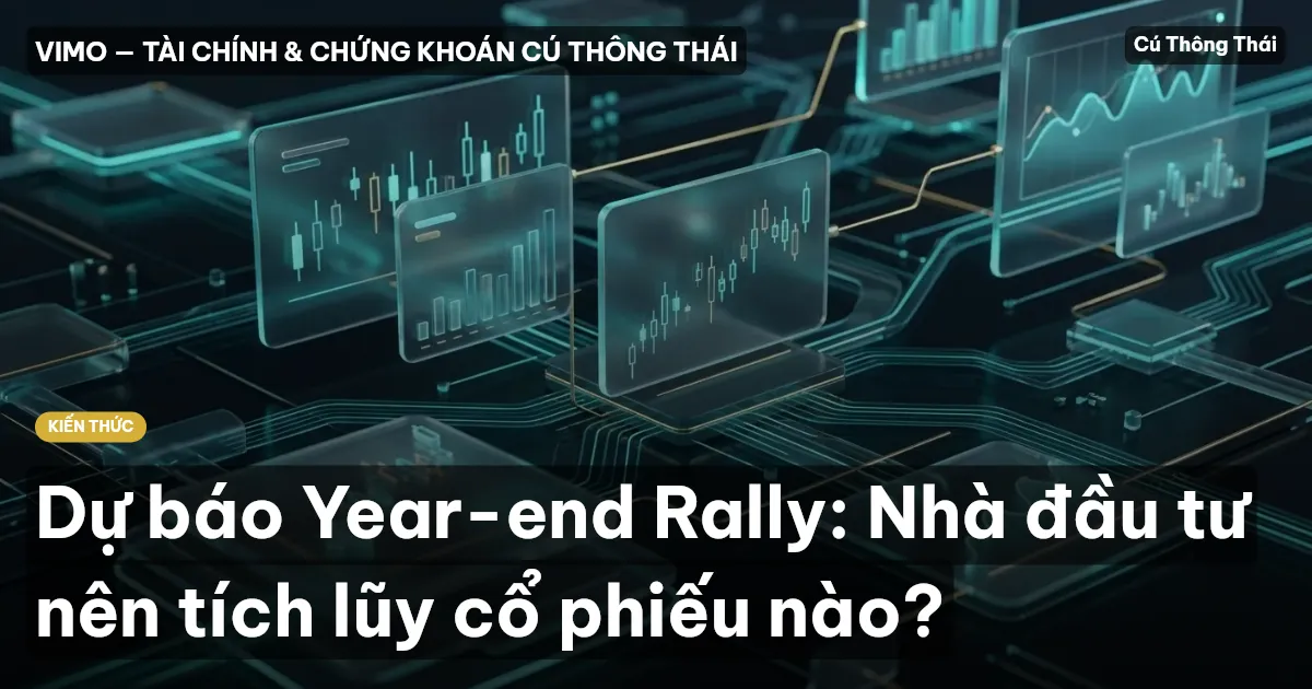 Dự báo Year-end Rally: Nhà đầu tư nên tích lũy cổ phiếu nào?