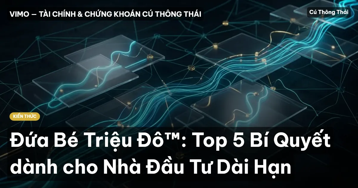 Đứa Bé Triệu Đô™: Top 5 Bí Quyết dành cho Nhà Đầu Tư Dài Hạn