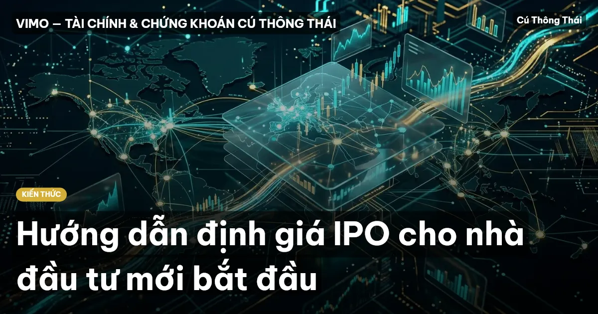 Hướng dẫn định giá IPO cho nhà đầu tư mới bắt đầu