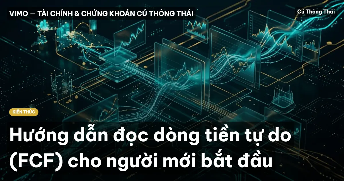 Hướng dẫn đọc dòng tiền tự do (FCF) cho người mới bắt đầu