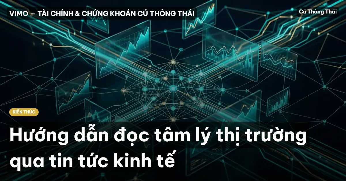 Hướng dẫn đọc tâm lý thị trường qua tin tức kinh tế