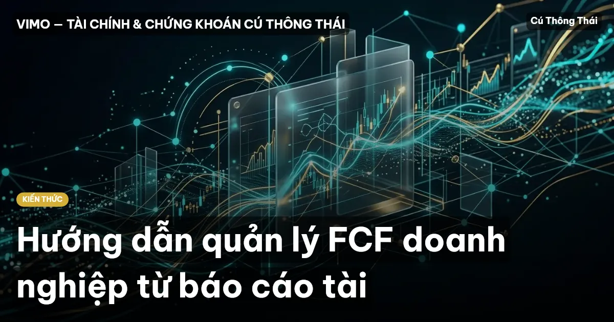 Hướng dẫn quản lý FCF doanh nghiệp từ báo cáo tài