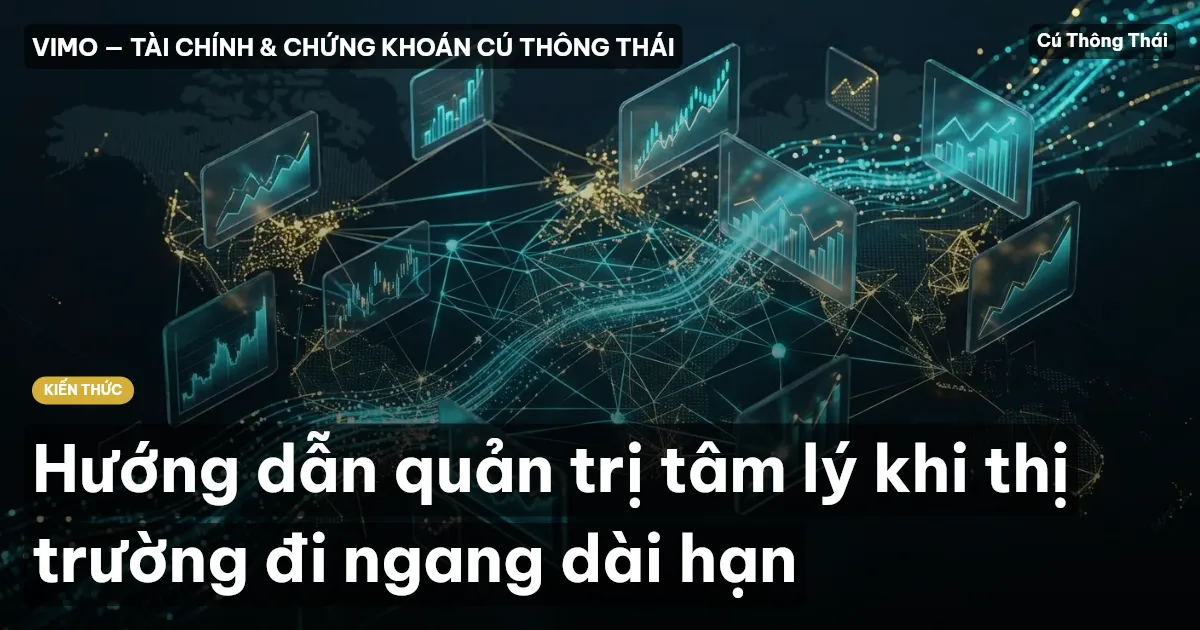Hướng dẫn quản trị tâm lý khi thị trường đi ngang dài hạn