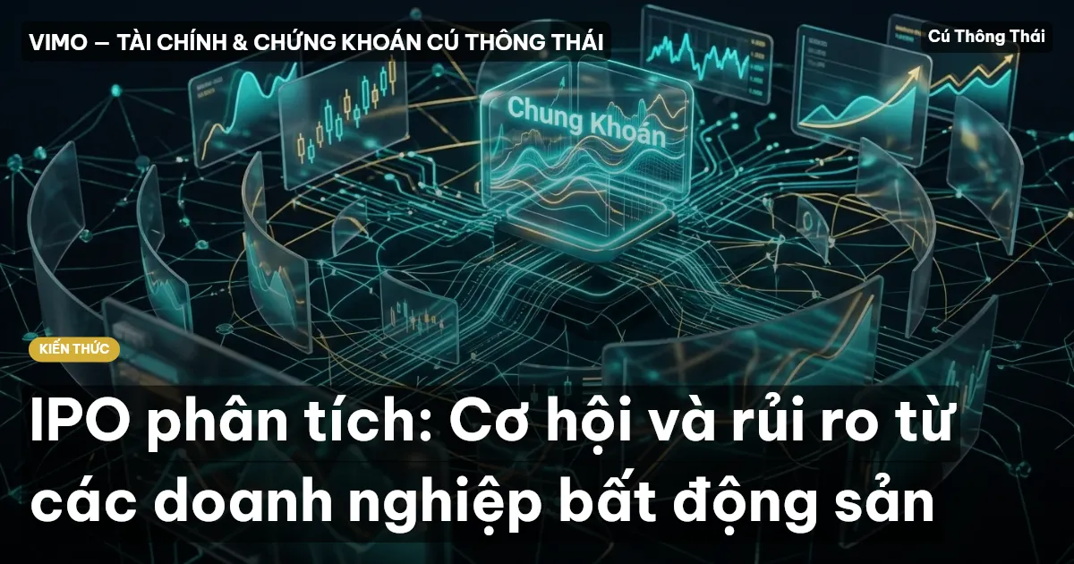 IPO phân tích: Cơ hội và rủi ro từ các doanh nghiệp bất động sản