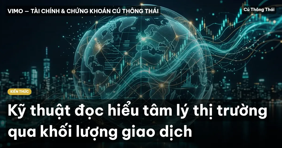 Kỹ thuật đọc hiểu tâm lý thị trường qua khối lượng giao dịch