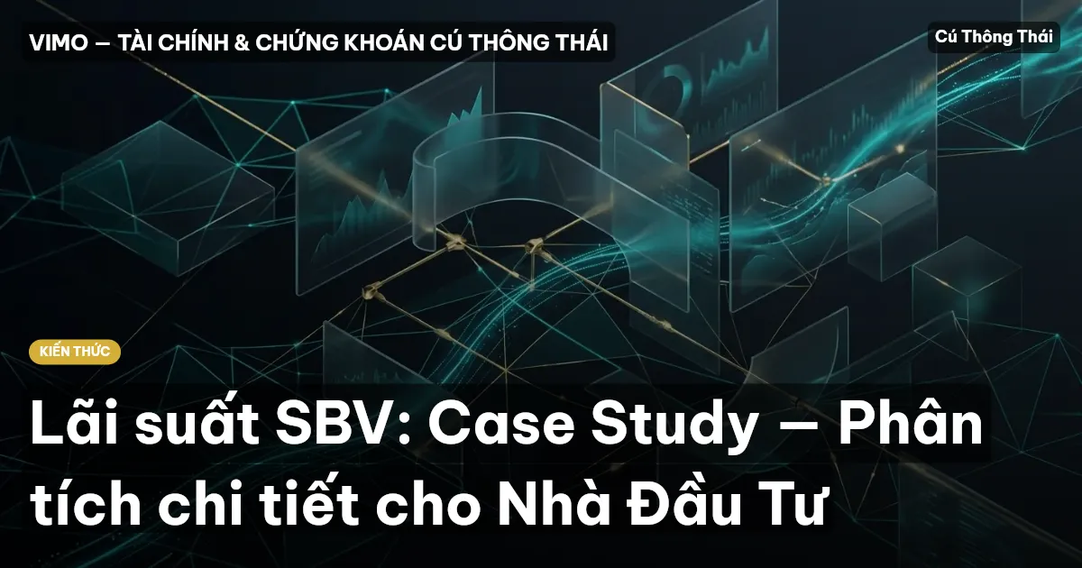 Lãi suất SBV: Case Study — Phân tích chi tiết cho Nhà Đầu Tư