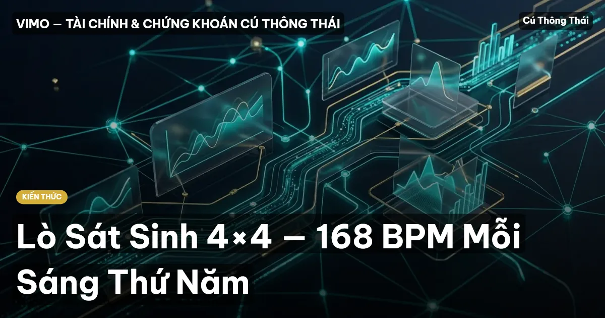 Lò Sát Sinh 4×4 — 168 BPM Mỗi Sáng Thứ Năm