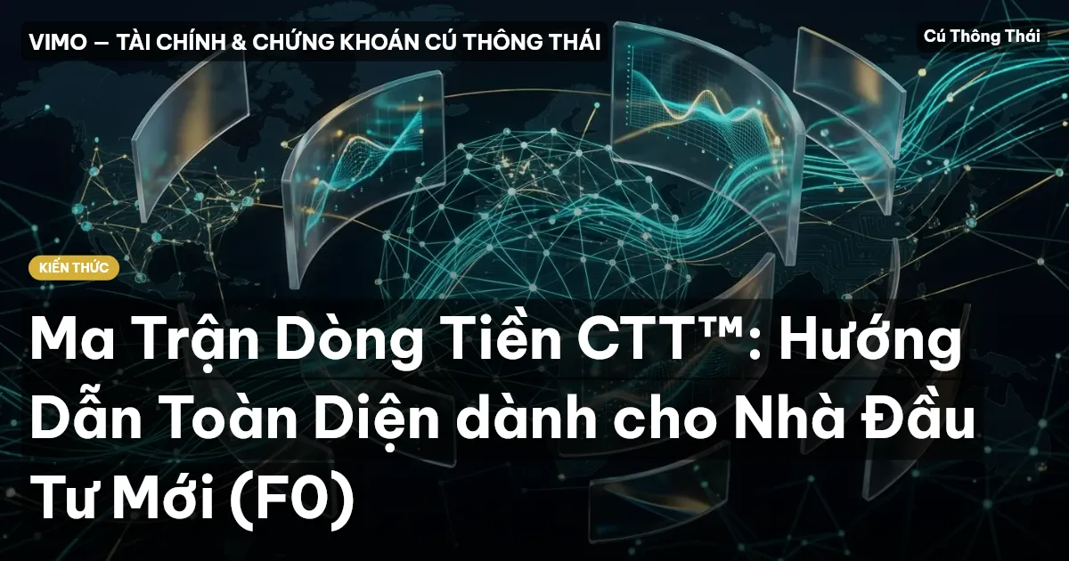 Ma Trận Dòng Tiền CTT™: Hướng Dẫn Toàn Diện dành cho Nhà Đầu Tư Mới (F0)
