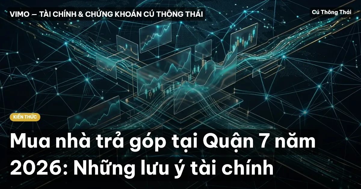 Mua nhà trả góp tại Quận 7 năm 2026: Những lưu ý tài chính