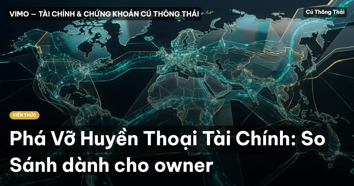 Phá Vỡ Huyền Thoại Tài Chính: So Sánh dành cho owner