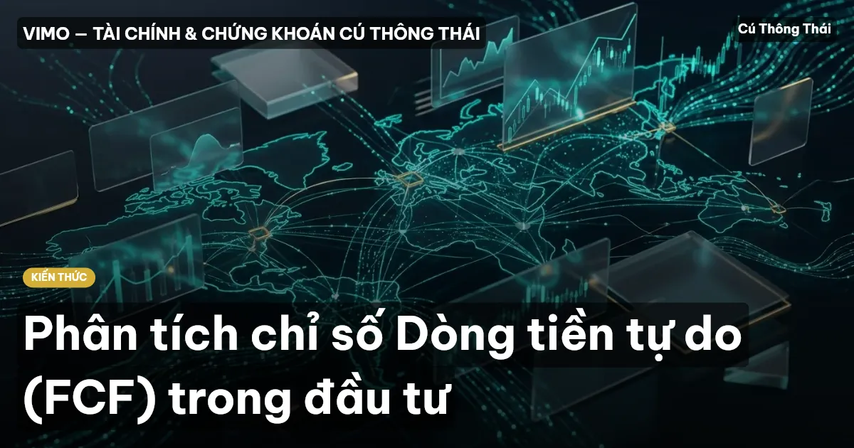 Phân tích chỉ số Dòng tiền tự do (FCF) trong đầu tư