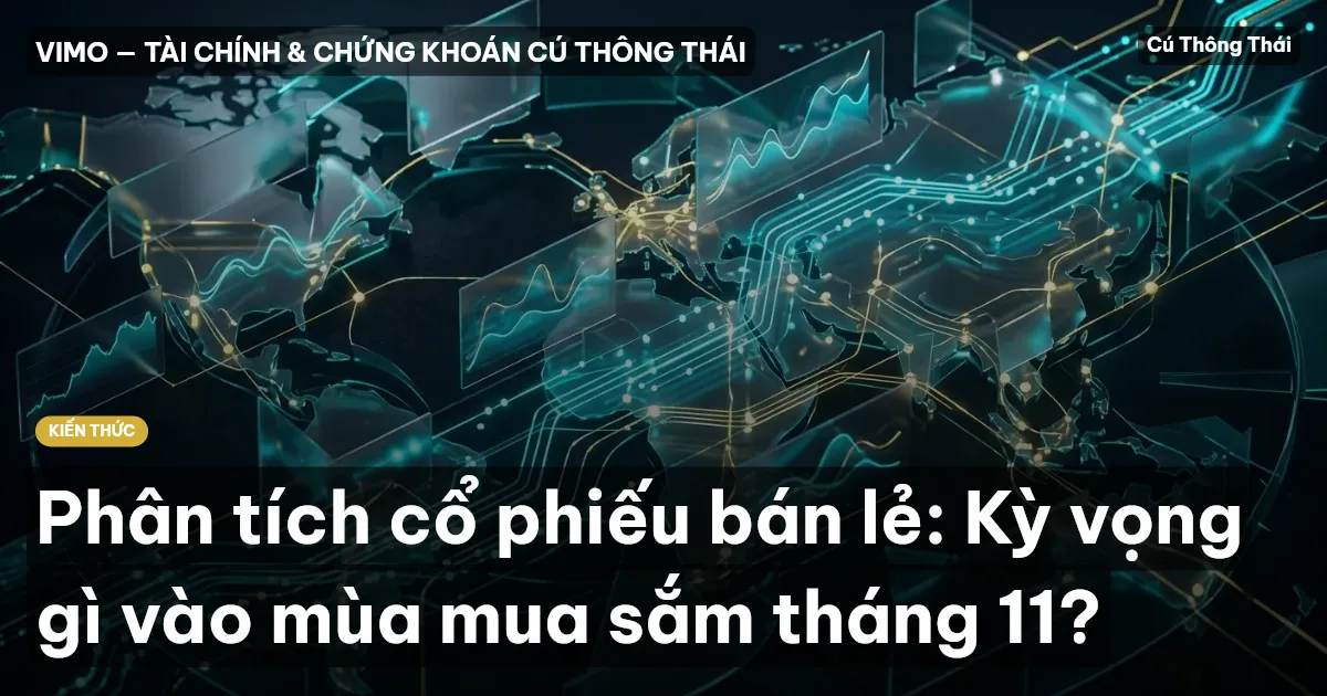 Phân tích cổ phiếu bán lẻ: Kỳ vọng gì vào mùa mua sắm tháng 11?