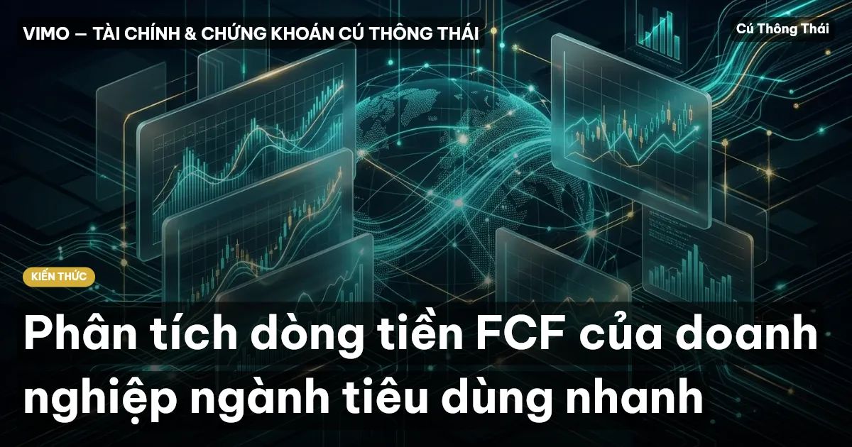Phân tích dòng tiền FCF của doanh nghiệp ngành tiêu dùng nhanh