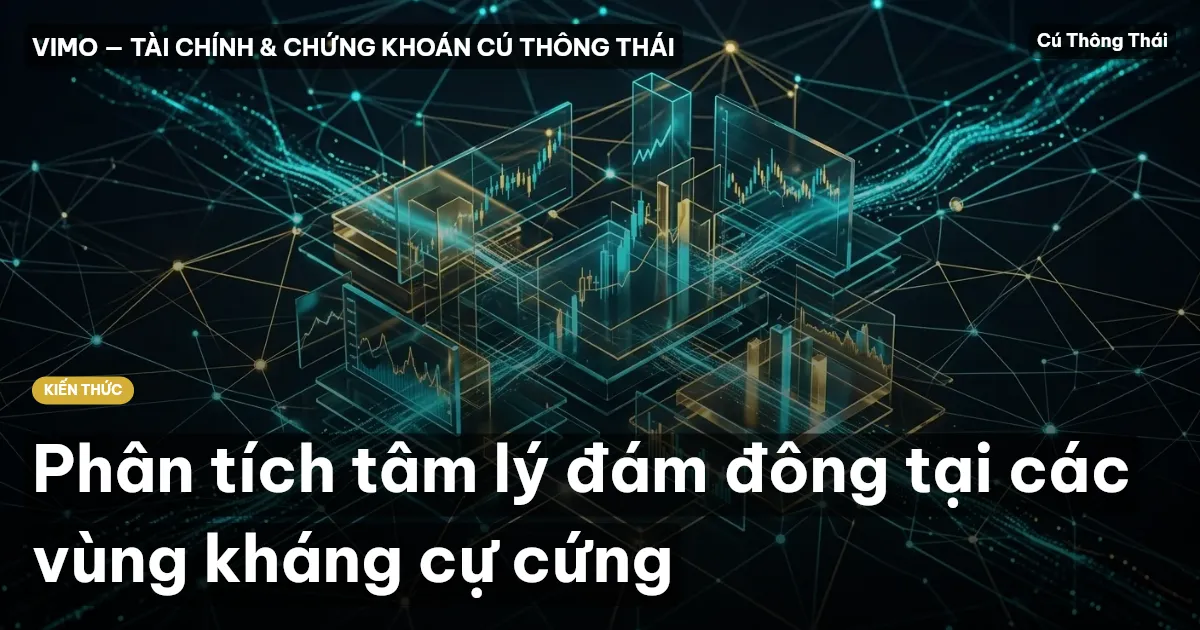 Phân tích tâm lý đám đông tại các vùng kháng cự cứng