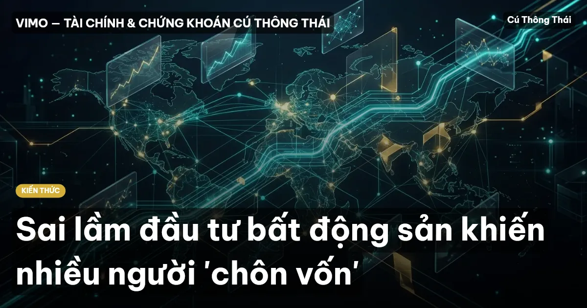 Sai lầm đầu tư bất động sản khiến nhiều người 'chôn vốn'