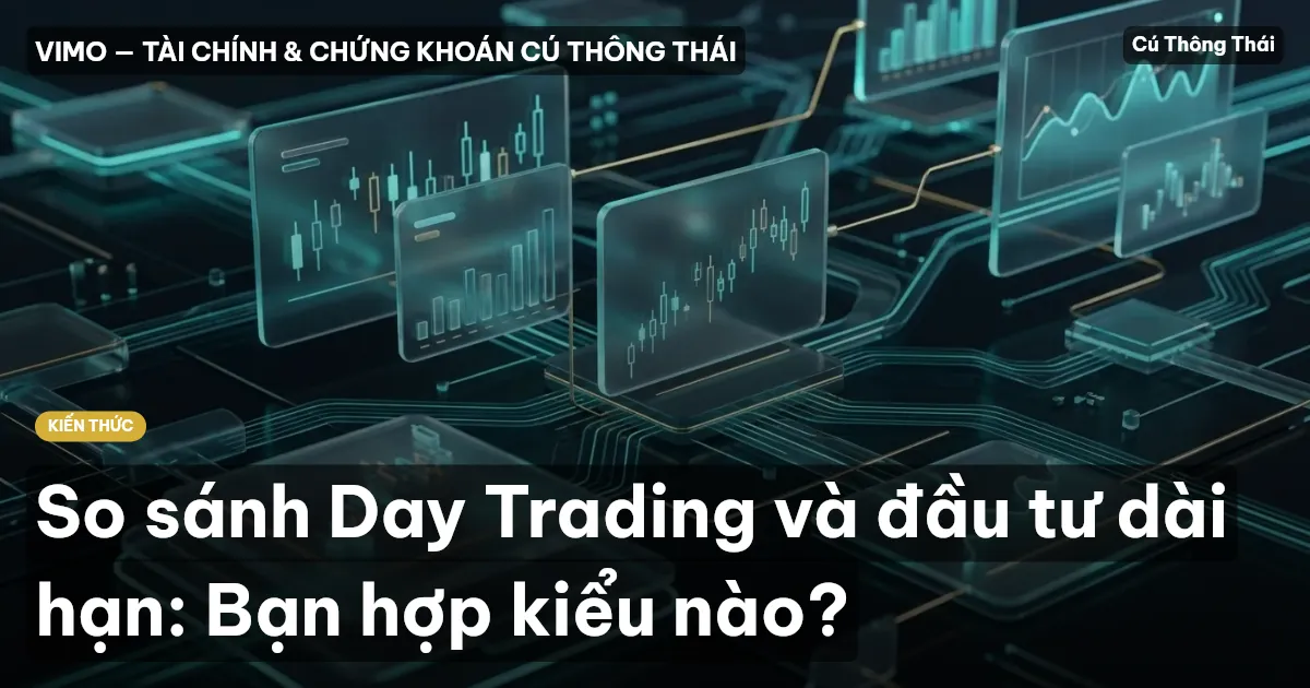 So sánh Day Trading và đầu tư dài hạn: Bạn hợp kiểu nào?