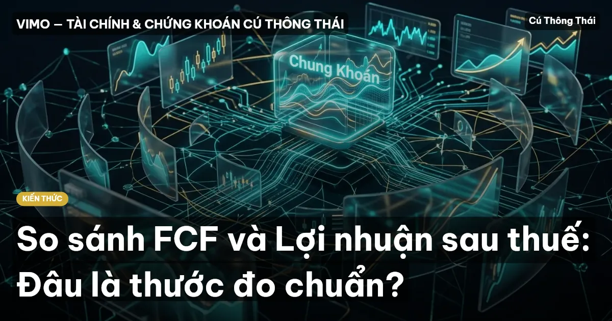 So sánh FCF và Lợi nhuận sau thuế: Đâu là thước đo chuẩn?