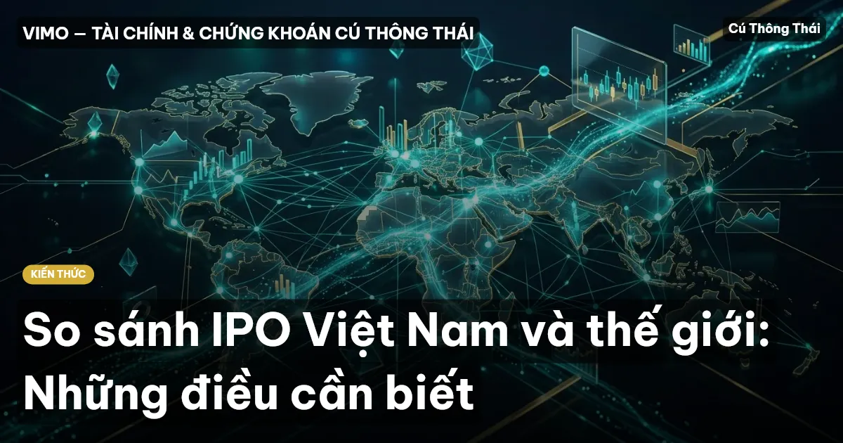 So sánh IPO Việt Nam và thế giới: Những điều cần biết