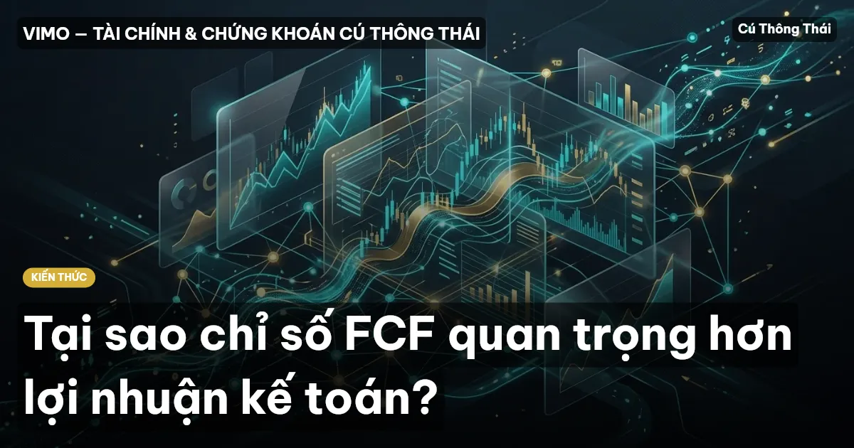 Tại sao chỉ số FCF quan trọng hơn lợi nhuận kế toán?